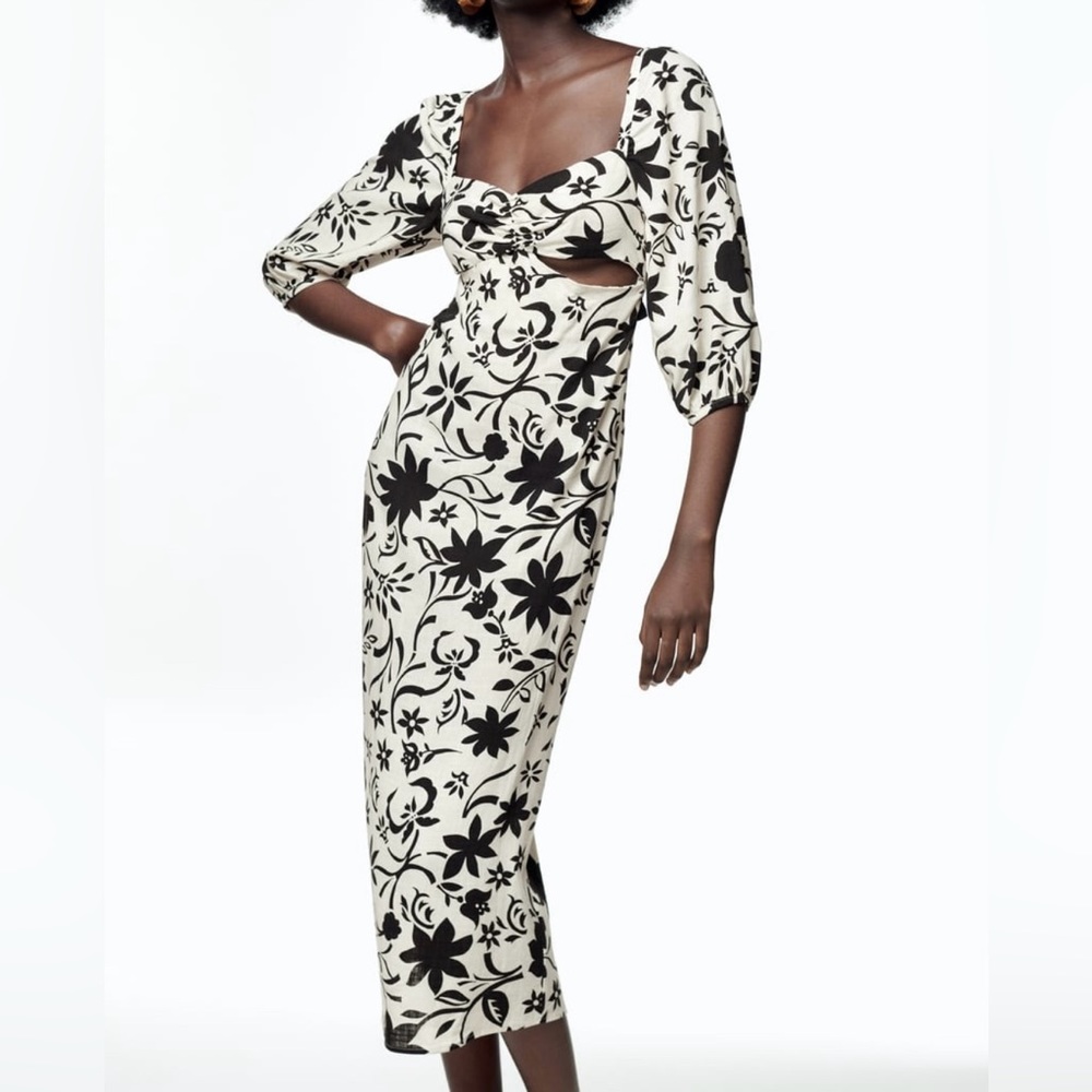 New Zara midi dress
